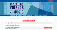 Desktop Screenshot of friendsofmusic.org