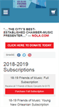 Mobile Screenshot of friendsofmusic.org